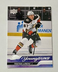 2023-24 Upper Deck Series 2 Young Guns Tristan Luneau #480 Anaheim Ducks